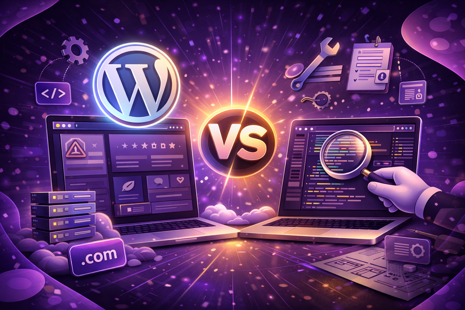 Comparación entre WordPress y programación